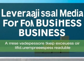 Leveraging Social Media for Business Growth: A Comprehensive Guide Leveraging Social Media for Business Growth: A Comprehensive Guide
