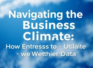 Navigating the Business Climate: How Entrepreneurs Can Leverage Weather Data Navigating the Business Climate: How Entrepreneurs Can Utilize Weather Data