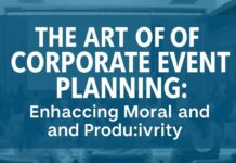 The Art of Corporate Event Planning: Boosting Morale and Productivity The Art of Corporate Event Planning: Enhancing Morale and Productivity
