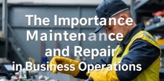 The Importance of Maintenance and Repair in Business Operations The Importance of Maintenance and Repair in Business Operations