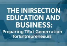 The Intersection of Education and Business: Preparing the Next Generation of Entrepreneurs The Intersection of Education and Business: Preparing the Next Generation of Entrepreneurs