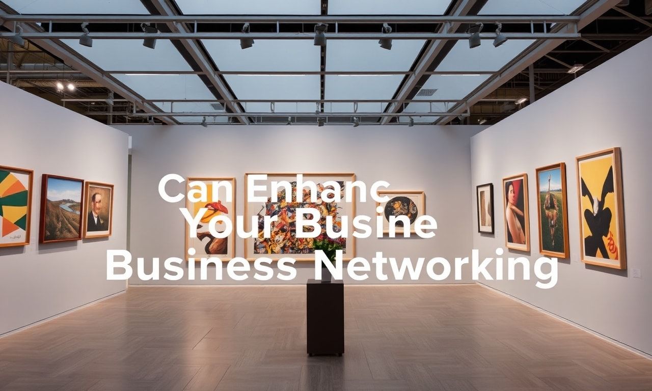 How Art Exhibitions Can Boost Your Business Networking